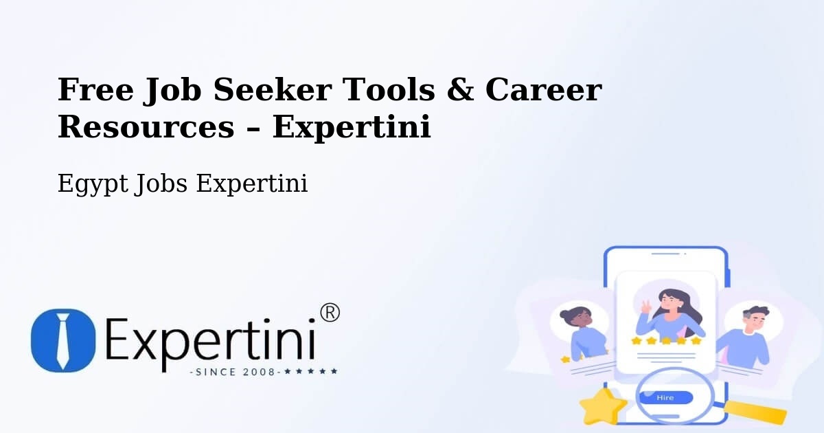 Free Job Seeker Tools & Career Resources – Idkū - Idkū, Egypt Jobs Expertini