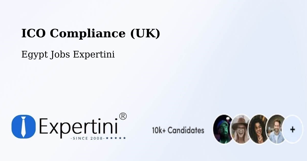 UK Data Protection & ICO Compliance – Idkū - Egypt Jobs Expertini